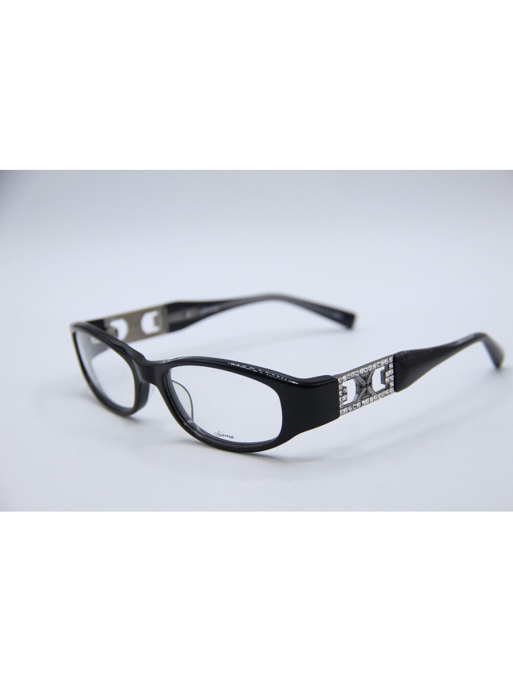 Sama Precious Black Authentic Eyeglasses 52-17-130